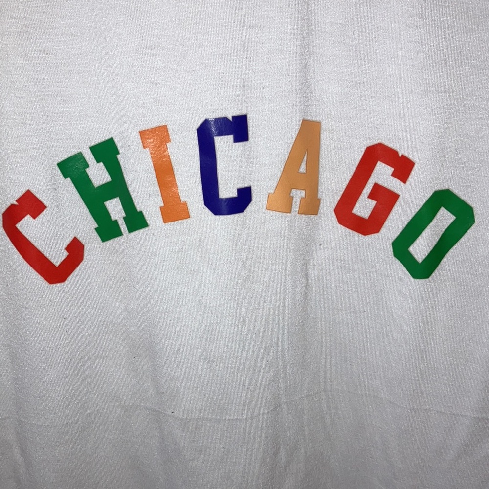 Chicago Colorful graphic lettering tee - Picture 3 of 4